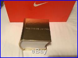 Nike Irreverance Justified Limited Edition Holy Grail Sneaker Book Bible rare