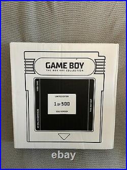 Nintendo Game Boy The Box Art Collection Gold Limited Edition Book SEALED / NEW