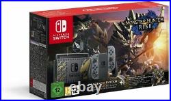 Nintendo Switch Monster Hunter Rise Limited Edition Console with keyring & book
