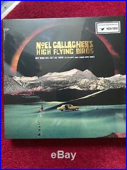 Noel Gallagher Signed Book Any Road Will Get Us There Boxset Ltd Edition. Rare