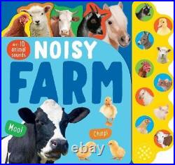 Noisy Farm With 10 Animal Sounds by Parragon Books Ltd Book The Cheap Fast Free