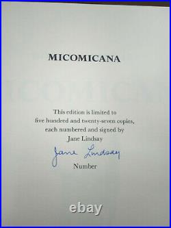 Norman Lindsay MICOMICANA Signed by Jane Ltd Edition Reprint Calf Bound Boxed