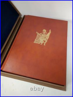 Norman Lindsay Micomicana Ltd Edition Signed Hand-Bound Calf Leather Boxed Folio