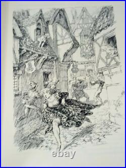 Norman Lindsay Micomicana Ltd Edition Signed Hand-Bound Calf Leather Boxed Folio