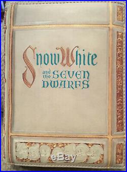Nwt Harveys Disney Snow White Book Crossbody Clutch Seven Dwarfs Sold Out Rare