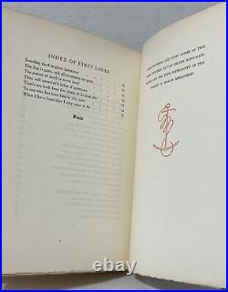 ODES SONNETS & LYRICSOF By JOHN KEATS Limited Edition To 450 Copies 1924 HC