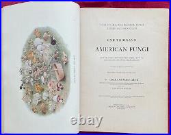 ONE THOUSAND AMERICAN FUNGI by CHARLES McILWAINE Ltd Ed AUTHOR SIGNED C 1900