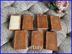 Oeuvres de Moliere, Nouvelle Edition. Set of 7 Small Leather-Bound Books 1784