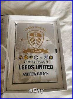 Official Leeds United Centenary Shirt & Book. Numbered Limited Edition