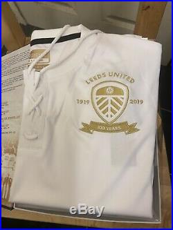 Official Leeds United Centenary Shirt and Book Numbered Limited Edition