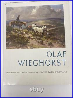 Olaf Wieghorst Limited Edition SIGNED SCARCE book