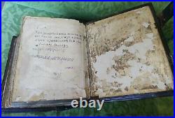 Old church book Psalter with Investigation