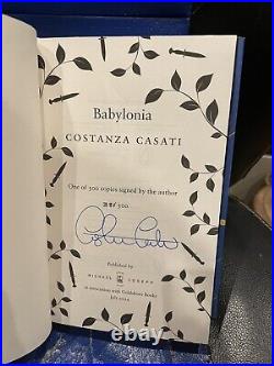 Oos Limited Edition Signed Constanza Casati Babylonia Goldsboro Books Edition