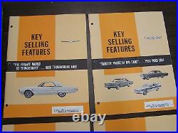 Original 1965 Ford Dealer Facts Book Fairlane Galaxie Falcon Mustang T-Bird +++