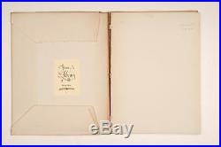 Original Vintage Limited Edition Lithographs Book E. Degas Les Monotypes 1948