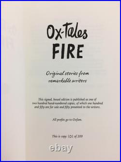 Ox Tales Elements Limited Edition 1st Signed 38 Authors Cloth Bound 4 Set New