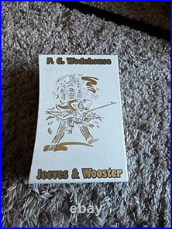 P. G Wodehose Jeeves & Wooster Folio Society Boxset 3 Vol Book Set VGC