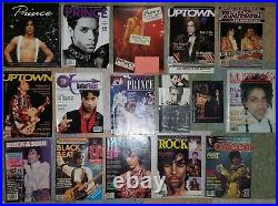 PRINCE Rare Magazine Lot Book Before The Rain 3 Official CDs 1 CDR Right On