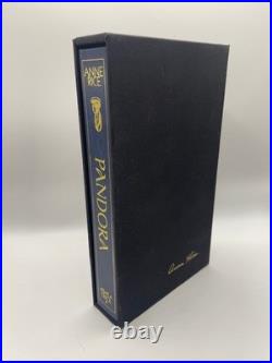 Pandora by Anne Rice (First Edition) Limited Edition in Slipcase #9/250 Signed