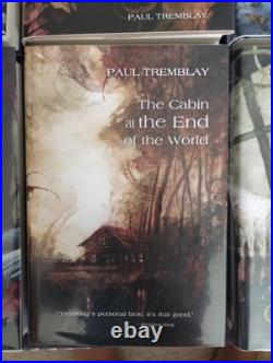Paul Tremblay Book Set SIGNED Matching Numbered SST Publications OOP RARE