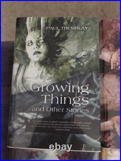 Paul Tremblay Book Set SIGNED Matching Numbered SST Publications OOP RARE