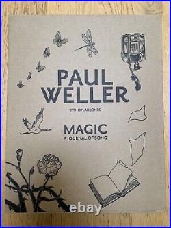 Paul Weller Magic A Journal Of Song Deluxe Signed Genesis Publications Book JAM