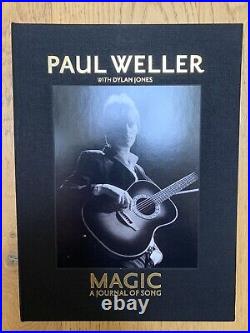 Paul Weller Magic A Journal Of Song Deluxe Signed Genesis Publications Book JAM