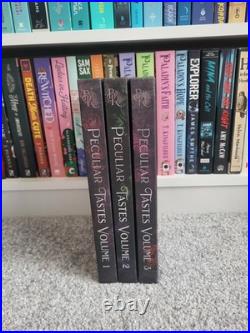 Peculiar Tastes Hardback Boxset Kickstarter With Signed Book Plates