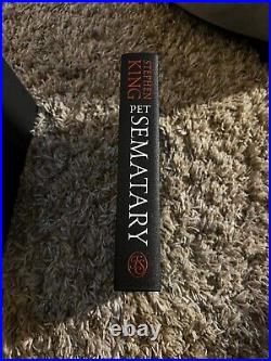Pet Sematary Stephen King Folio Society Hardback Book 1st Printing VGC
