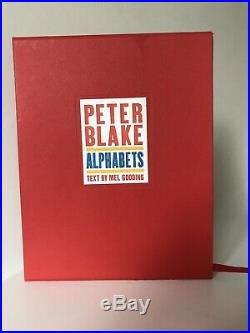 Peter Blake Signed Alphabets Print and Book limited edition of 100