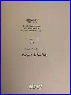Peter Blake Signed Ltd Edition ABC Book (bought From paul smith)