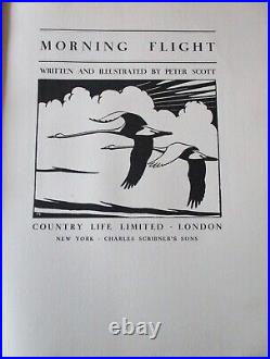 Peter Scott Morning Flight. A book of Wildfowl. Limited Edition. 392/750. 1935