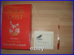 Philip Pullman Signed BkPlate The Rose Field Slipcased Book Of Dust 3 1st sealed