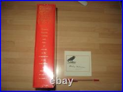 Philip Pullman Signed BkPlate The Rose Field Slipcased Book Of Dust 3 1st sealed