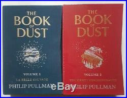 Philip Pullman The Book Of Dust Volumes 1 And 2 Signed 1st Limited Editions