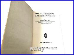 Physiotherapy Prescriptions P Bickerdike Medical Book & Signed Letter Rare Book