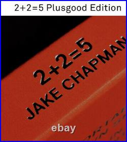 Plusgood Limited Edition of Jake Chapman's 2+2=5, c/w print & two stickers