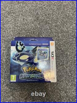 Pokemon Alpha Sapphire Limited Edition Nintendo 3DS Game Steel Book No Game