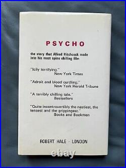 Psycho. Robert Bloch. Robert Hale. 1983. ISBN 0709150652. Book. Unmarked