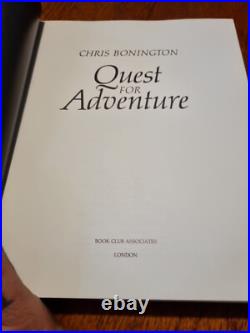 Quest for Adventure Chris Bonninton Special signed edition