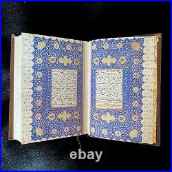 Quran Kareem 1463 Facsimile Edition Manuscript not antique Islamic book Koran