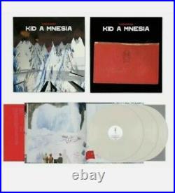 RADIOHEAD Kid A Mnesia CREAM 3 x VINYL + 34 Page Book Ultra Rare Ltd Edition