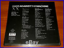 RAGE AGAINST THE MACHINE XX LP REMASTERED VINYL 2x CD 2x DVD BOOK DELUXE BOX New