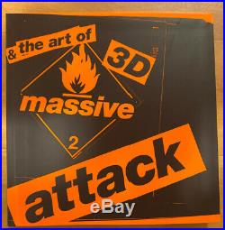 RARE 3D The Art of Massive Attack Limited Edition Book Banksy + sticker original