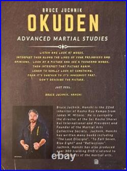 RARE BOOK OKUDEN Advanced Martial Studies LIMITED EDITION #34 Signed Juchnik