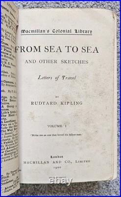 RARE Books Rudyard Kipling Old Collectibles Departmental Ditties & others