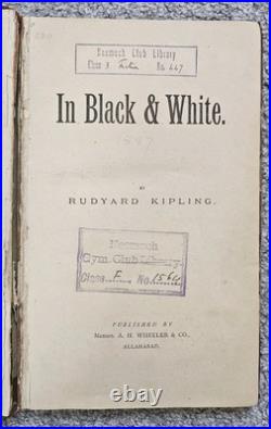 RARE Books Rudyard Kipling Old Collectibles Departmental Ditties & others