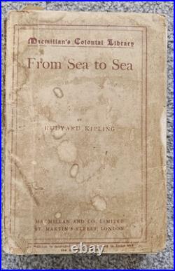 RARE Books Rudyard Kipling Old Collectibles Departmental Ditties & others