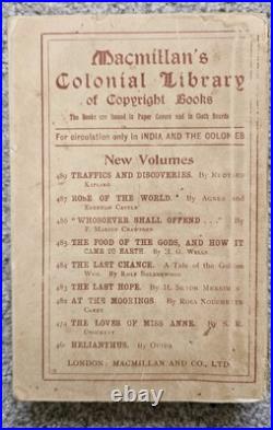 RARE Books Rudyard Kipling Old Collectibles Departmental Ditties & others