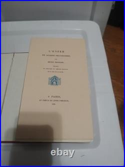 RARE French Erotic Poetry Badinages Priapiques Antique Limited Edition Book